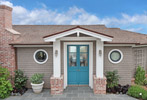 Entry view of home